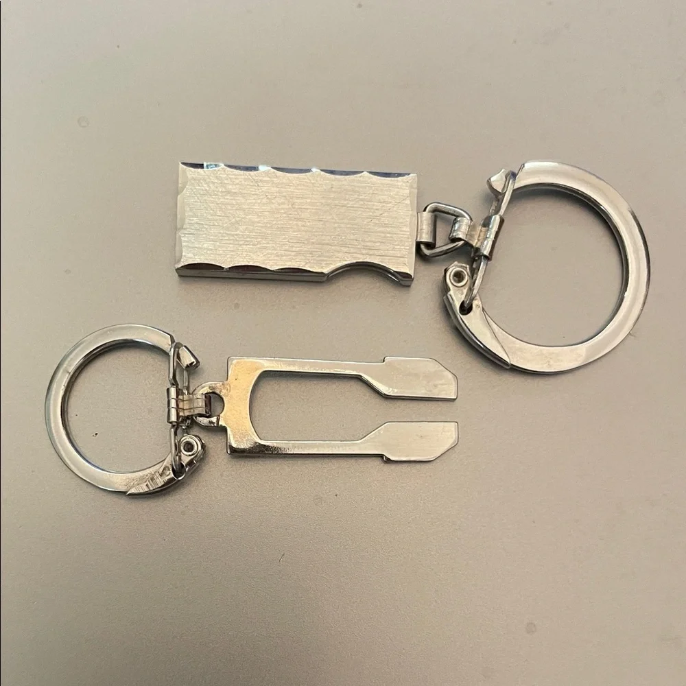 Multifunction Keychain Tool Silver